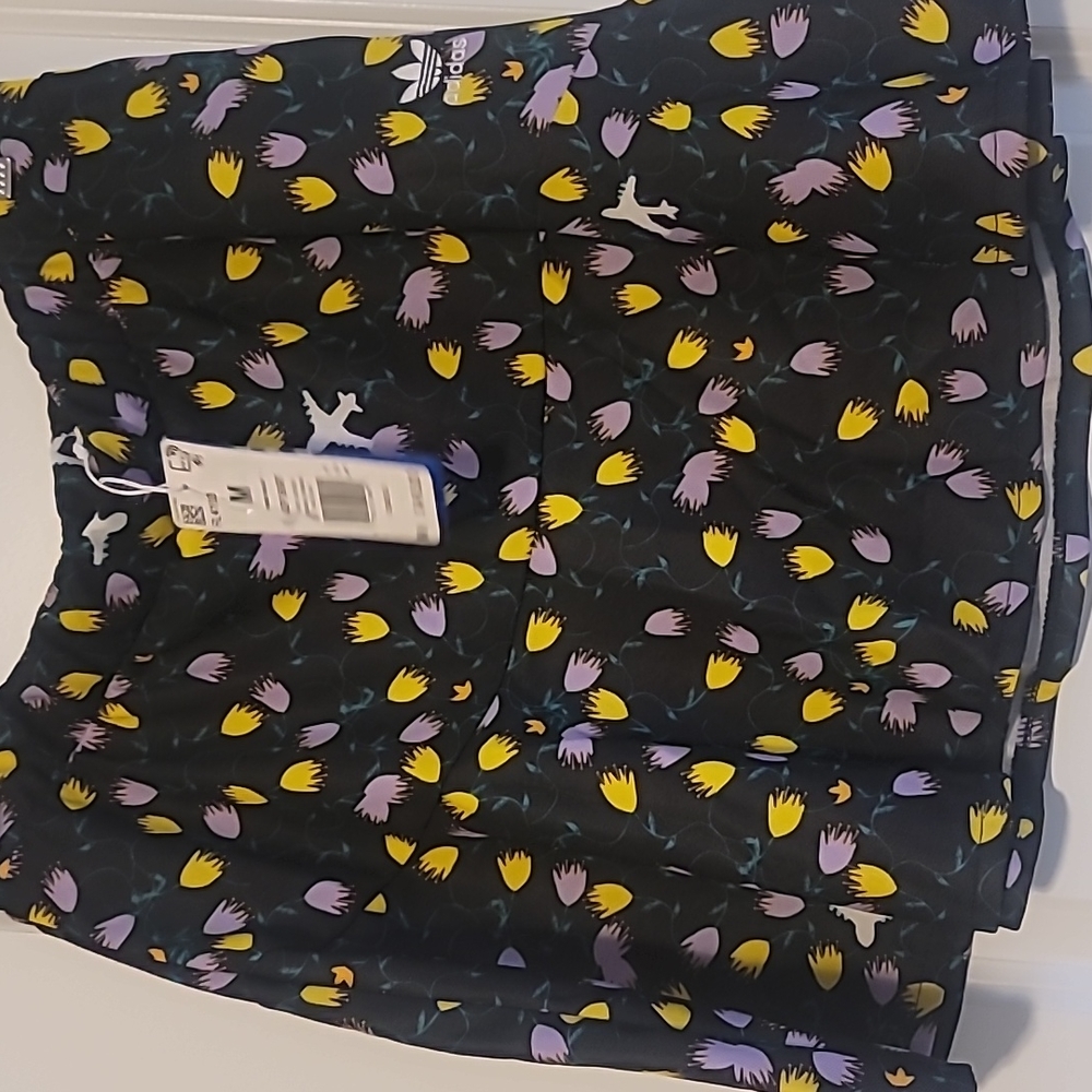 3pc Bundle Adidas Originals Bellista AOP Track Jacket, Skirt & Dress Ret: $163 - Picture 11 of 16
